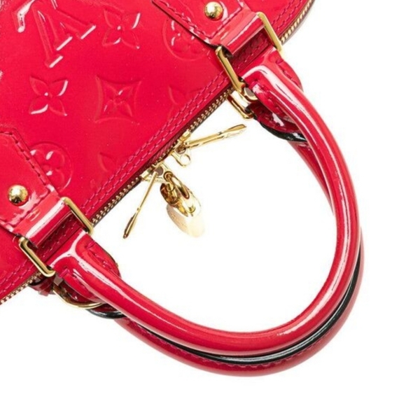 LOUIS VUITTON Monogram Vernis Alma PM Handbag - Picture 8 of 16